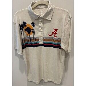 University Of Alabama Crimson Tide - Wes and Willy Polo Shirt - Men's Medium